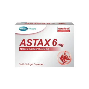 Astax Astaxanthin 6 mg Capsules 30 แคปซูล